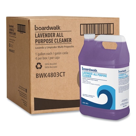 Boardwalk All Purpose Cleaner, Lavender Scent, 128 oz Bottle, 4PK 053000-41ESSN